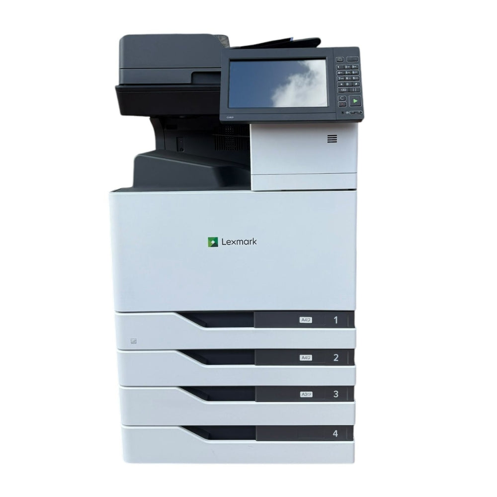 Lexmark CX921de A3 Farblaser-Multifunktions-Duplex-Duplex-Ethernet-LAN 4 Schubladen Lexmark CX921de A3 Farblaser-Multifunktions-Duplex-Duplex-Ethernet-LAN 4 Schubladen